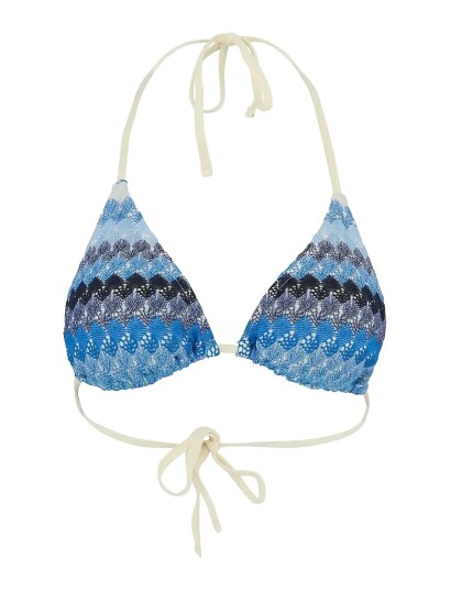 Becksöndergaard Amber Bel Bikini Top Blue M Becksöndergaard Amber Bel Bikini Top Blue M