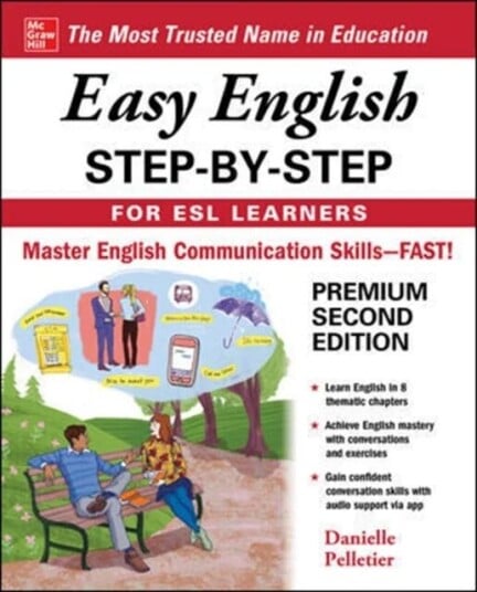 Easy English Step-By-Step For Esl Learners, Second Edition Av Danielle Pelletier Depinna