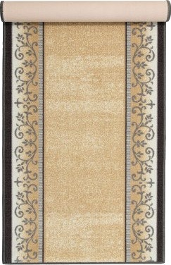 Polytuft Capri beige   gangteppe i metervare