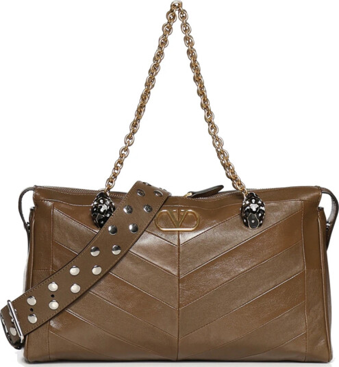 Valentino Garavani Dame Vesker Brun ONE SIZE,