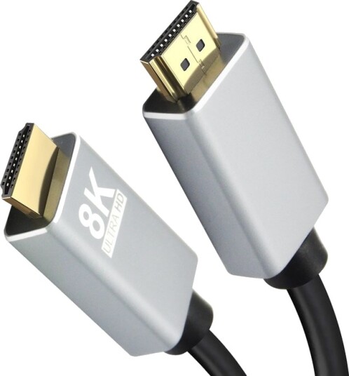 Helos Tilkoblingskabel Hdmi Plugg/Plugg Premium 8K 1,0M Sort Helos Tilkoblingskabel Hdmi Plugg/Plugg Premium 8K 1,0M Sort
