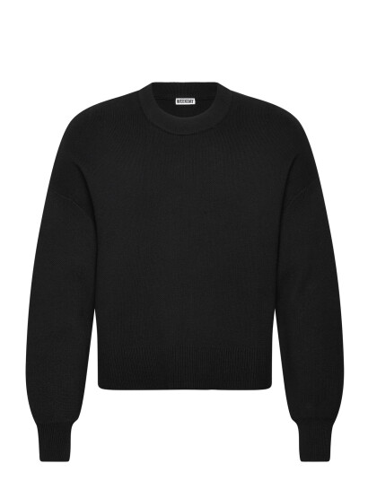 Weekday Relaxed Boxy Knitted Sweater Black XL Weekday Relaxed Boxy Knitted Sweater Black XL