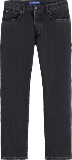 Scotch & Soda Core The Zee Straight Jeans City Black   Black   29 x 32