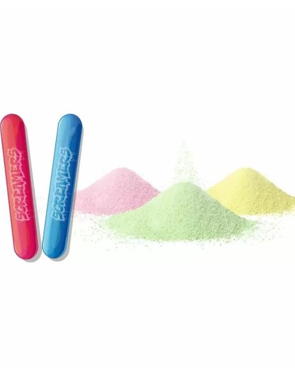 Zed Candy Screamers Dip & Lick Godteristang med Surt Bruspulver 40 gram