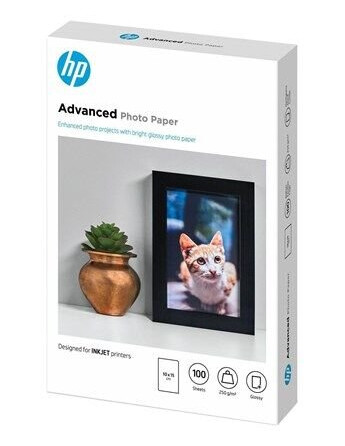 HP Advanced Glossy Photo Paper 250g/m2 100 sheets