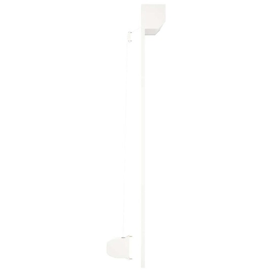  Rulleskodde Aluminium 160x150cm Hvit