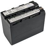 Sony CCD-TR500 batteri (6600 mAh 7.4 V, Grå) Sony CCD-TR500 batteri (6600 mAh 7.4 V, Grå)