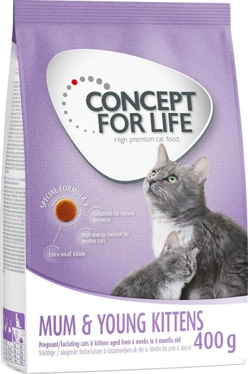 Concept For Life Mum & Young Kittens 400 G