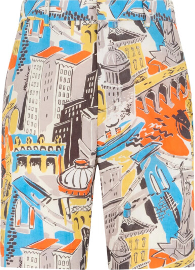 Moschino Herre Shorts Flerfarget M,