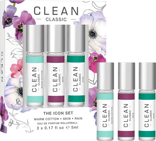 Clean Classic Layering 3-pakning med Eau de Parfum 5 ml i gaveeske Clean Classic Layering 3-pakning med Eau de Parfum 5 ml i gaveeske