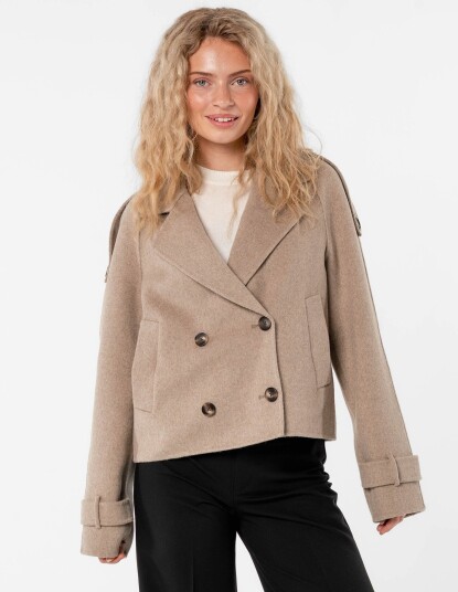 Løøv Oak Coat Beige XS