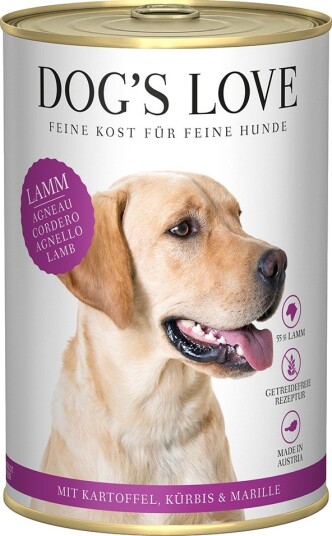 Dog´S Love Våtfôr Adult Lam 6 X 400 G