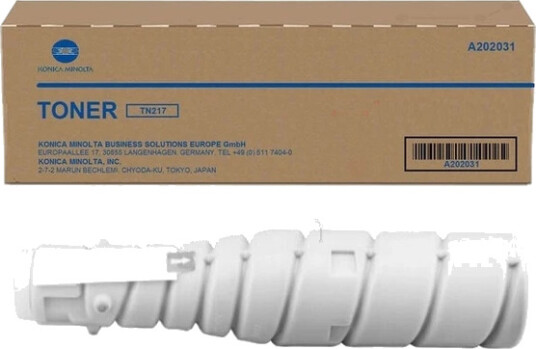 Konica Minolta Toner TN-217K Sort (17.500 sider/360g) Original