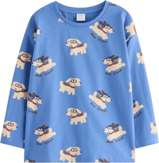 Lindex Long Sleeved Top Blue 122