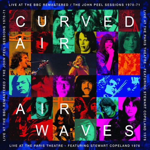 Curved Air Airwaves Live At The Bbc Remastered / Live LP/Vinyl Curved Air Airwaves Live At The Bbc Remastered / Live LP/Vinyl