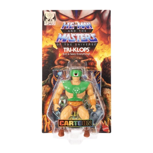 Masters Of The Universe Origins Core Collection Actionfigur 14 cm Fra 6 År Tri Klops