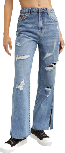 One Teaspoon Dame Jeans Blå W26, One Teaspoon Dame Jeans Blå W26,