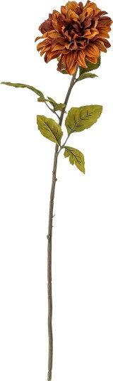 Bloomingville Chrysantemum Stem - ORANGE - H73 cm