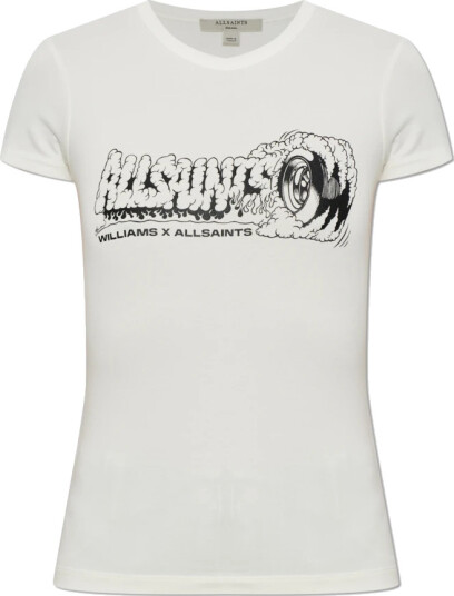AllSaints Dame Topper Hvit M,