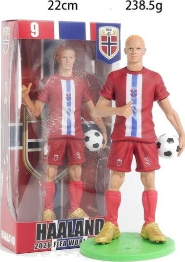 26 NO Fotballag Haaland-figur
