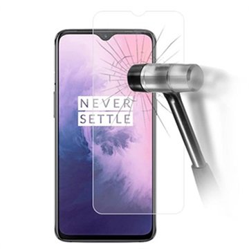 OnePlus 7 Beskyttelsesglass 9H, 0.3mm Klar