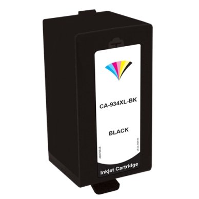 Wl Etterfylt HP 934XL, blekkpatron svart CA-934XL-BK