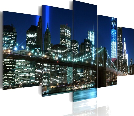 Bilde Blue Nyc 100x50 Artgeist sp. z o. o.
