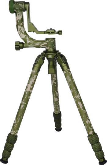 Sirui CT-3204+CH20 Camoflage Tripod+Gimb Fotostativ m/gimbal hode. Kamuflasje Sirui CT-3204+CH20 Camoflage Tripod+Gimb Fotostativ m/gimbal hode. Kamuflasje