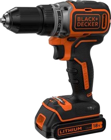 Black & Decker BL186K1B2-QW Borskrutrekker med batteri og lader Maskiner