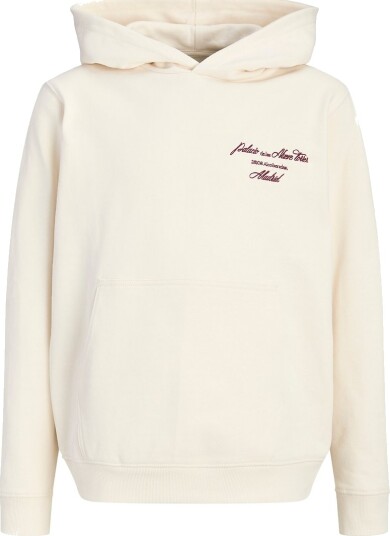 Jack & Jones Hettegenser JorChamberi Antique White Jack & Jones 12 år (152) Hettegenser Beige Hvit