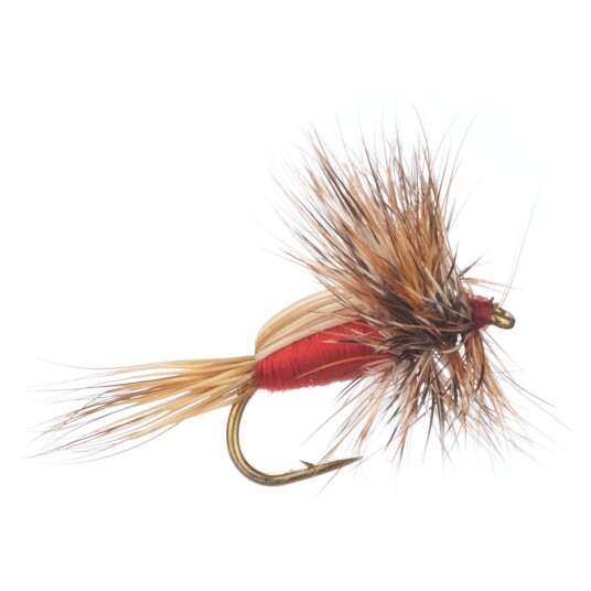 Arcticflies Tørrflue Humpy Red