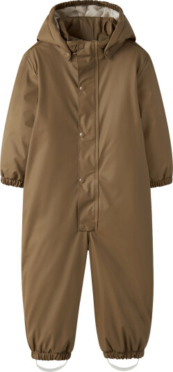 Lil"Atelier Nmnladry10 Pad Snowsuit Fo Lil Brown 98