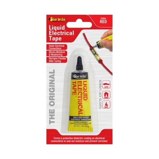 Star Brite Flytende Elektrotape Liquid Electrical Tape 30 ml Rød