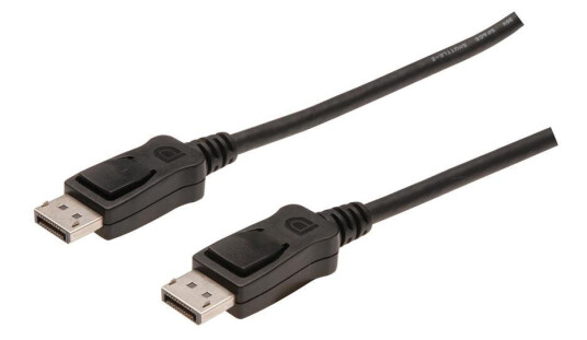 Digitus DisplayPort kabel 2m Hann til Hann Svart