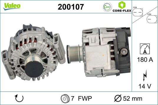 Dynamo VALEO 200107 Dynamo VALEO 200107