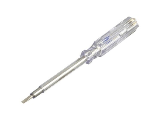 Rev Ritter Spenningstester 190Mm Transp 120 - 250 V/Ac - Gjennomsiktig - Pakke Med 10 Stk (0037286214)