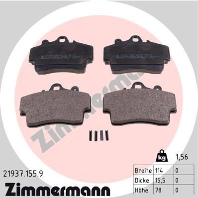 Bremseklosser ZIMMERMANN 21937.155.9 Bremseklosser ZIMMERMANN 21937.155.9