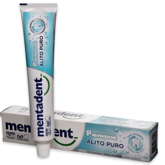 Mentadent Tannkrem A Friskhet og Protection 75 ml