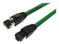 MicroConnect - Koblingskabel - RJ-45 (hann) til RJ-45 (hann) - 1.5 m - S/FTP - CAT 8.1 - halogenfri, uten hindringer - grønn