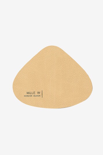 MiLLE W NORDISK DESIGN   Glassbrikker Sea Shell 4 pakning   Beige
