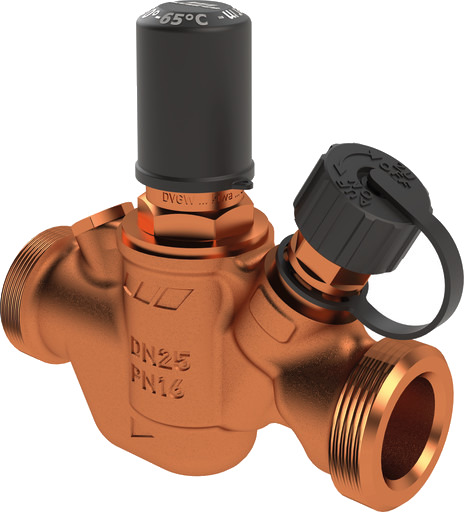 MULTI-THERM Strengreguleringsventil Blyfri ledning DN15 (t/3/4 oml)