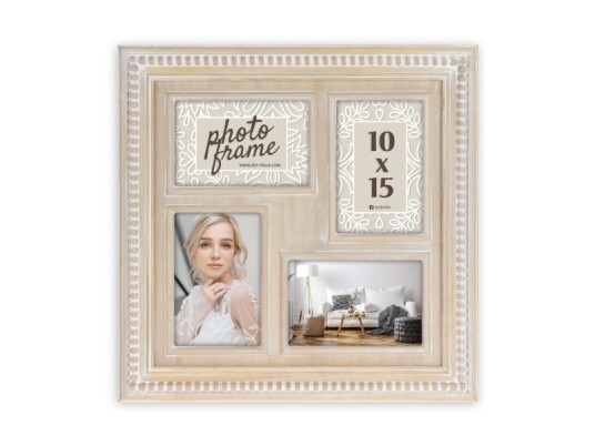 Zep Tika Tre Hvit Tre 3 Bilder I 1 Ramme Vegg 10 X 15 Cm Rektangulær Zep Tika Tre Hvit Tre 3 Bilder I 1 Ramme Vegg 10 X 15 Cm Rektangulær