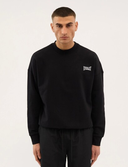 Everlast Everlast Crew Sweat   Black   XXL