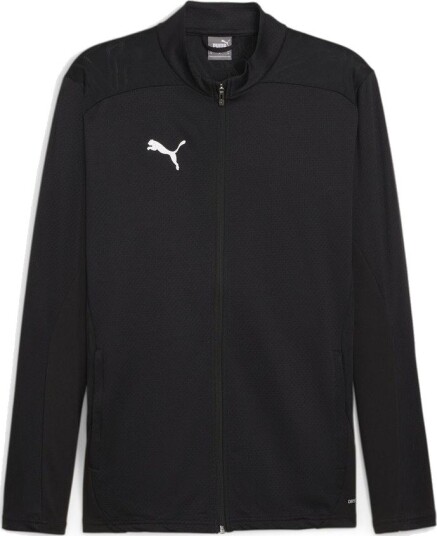 PUMA Treningsjakke teamFINAL Svart/Sølv Barn størrelse YXS/116 cm