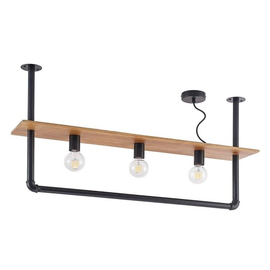 Lindby Kirista taklampe, 3 lyskilder, tre Lindby Kirista taklampe, 3 lyskilder, tre