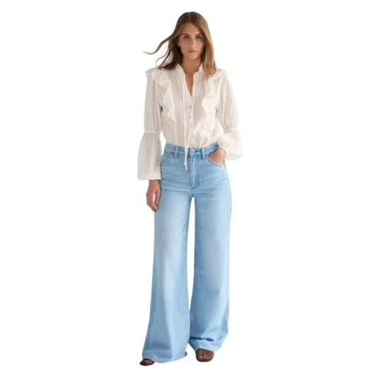 Wrangler Dame Jeans Blå W32 L32,