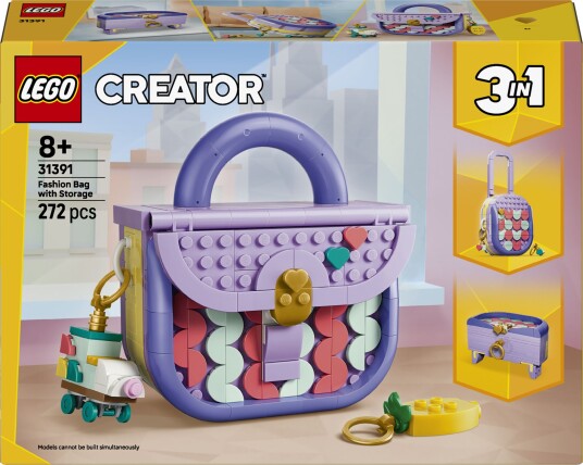 Lego Trendy Veske Med Oppbevaringsplass Lego Trendy Veske Med Oppbevaringsplass