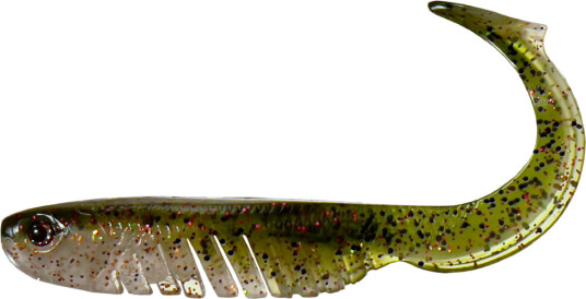 Headbanger BangerRibs V2 5-pack - 6,9 cm Softbait 3 g Green Lantern