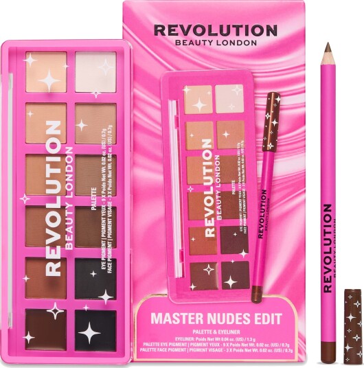 Revolution Beauty London The Master Nudes Edit