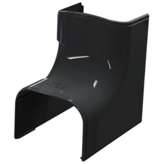 GrøntKlima AS Optima T Bend Innvendig CAI75 75 X 56mm Sort